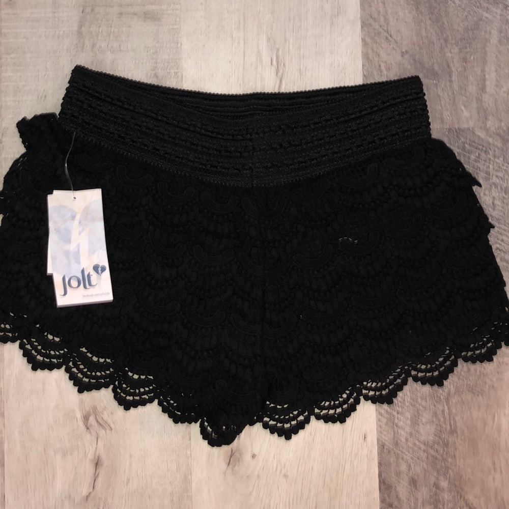 Brand new crochet shorts